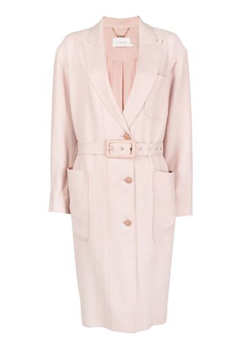 ZIMMERMANN Cappotto con cintura - Rosa