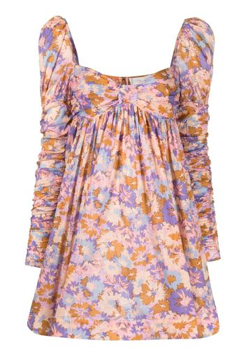 ZIMMERMANN Violet floral-print minidress - Viola