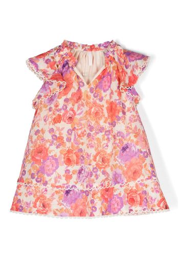 ZIMMERMANN Raie floral-print dress - Viola