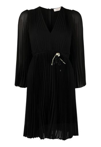 ZIMMERMANN Sunray pleated minidress - Nero