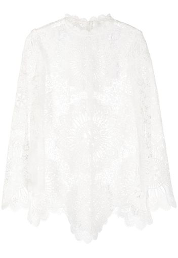 ZIMMERMANN Chintz Dolly lace top - Bianco