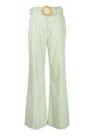 ZIMMERMANN Prima wide-leg trousers - Verde