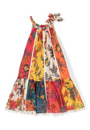 ZIMMERMANN Ginger floral-print halter-neck dress - Toni neutri