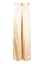 ZIMMERMANN Wonderland satin trousers - Toni neutri