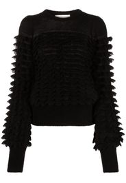 ZIMMERMANN 3D-knitted felted jumper - Nero