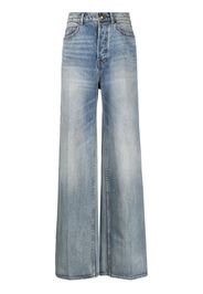 ZIMMERMANN high-rise wide-leg jeans - Blu
