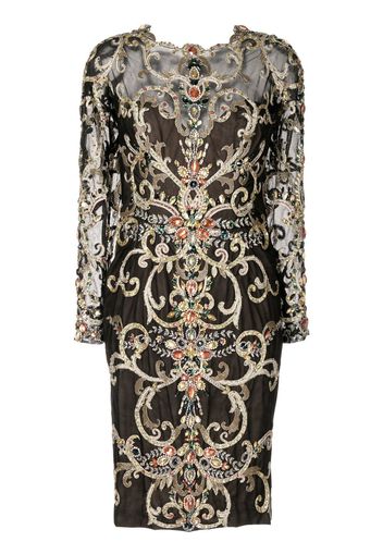 Zuhair Murad Abito con decorazione - Nero