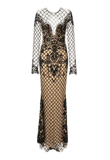 Zuhair Murad Abito con dettaglio cut-out - Toni neutri