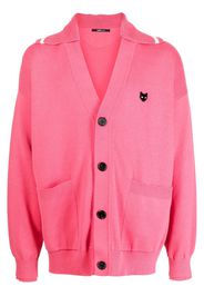 ZZERO BY SONGZIO Cardigan con scollo a V - Rosa