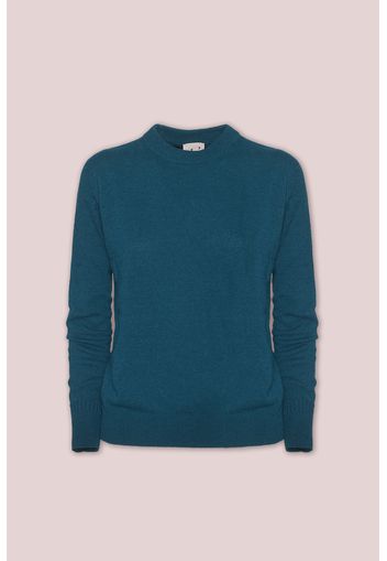 Pull Girocollo In Misto Cashmere