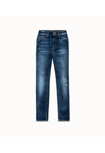 washington dee cee jeans cinque tasche in denim organico