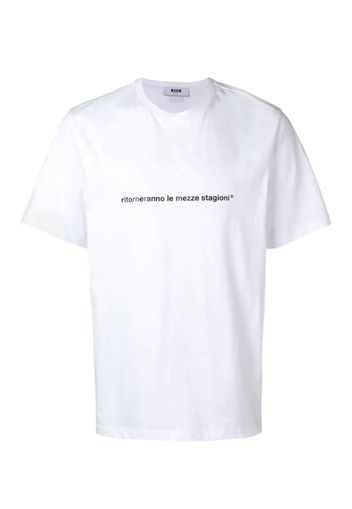 T-shirt 'Ritorneranno Le Mezze Stagioni'