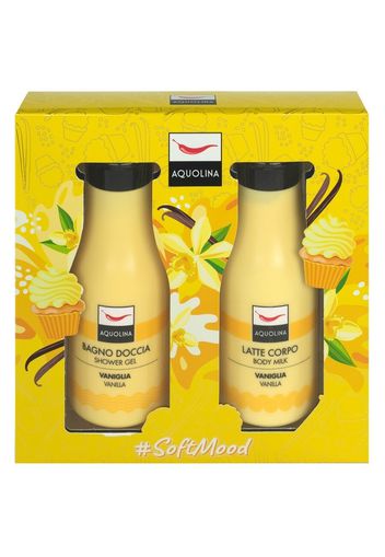 Aquolina CIOCCOLATO BIANCO bagnoschiuma 250ml + latte corpo 250ml  confezione regalo