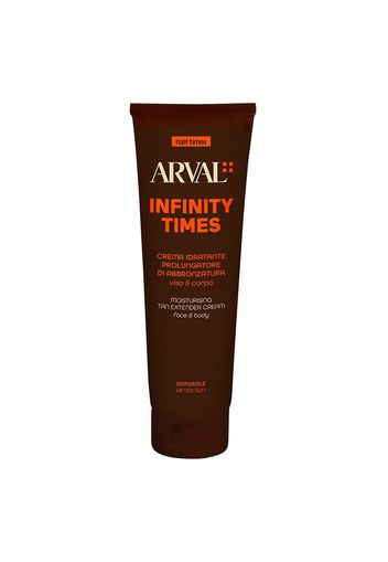 Arval Half Times Infinity Times - Crema Idratante Prolungatore di Abbronzatura Viso e Corpo