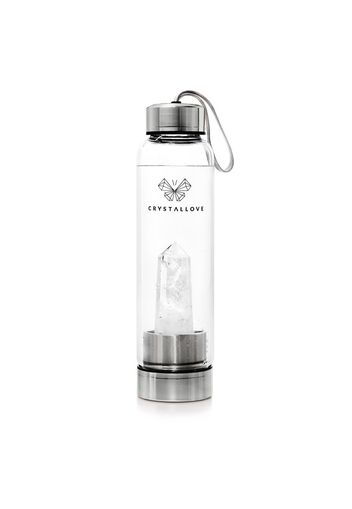 Crystallove Clear quartz bottle