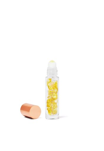 Crystallove Citrine amber oil bottle