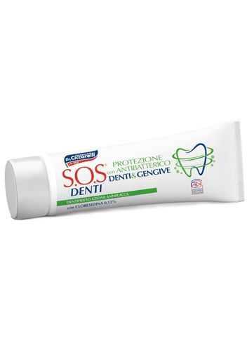 Dr. Ciccarelli - S.O.S., Dr. Ciccarelli - S.O.S. S.O.S. Denti Dentifricio S.O.S  Denti Protezione con Clorexidina 0,12%