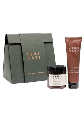 HEMP CARE Green Box Hemp Care-Body Scrub + Body Cream