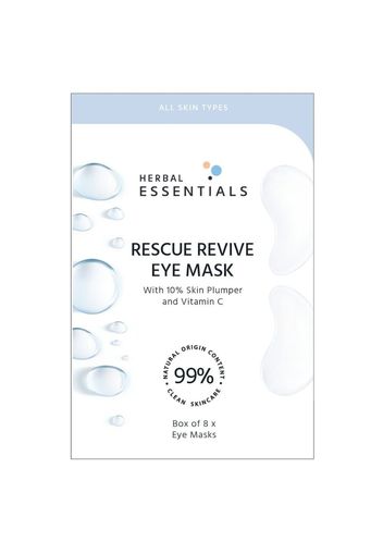 Herbal Essential Rescue Revive Eye Mask - Box di 8