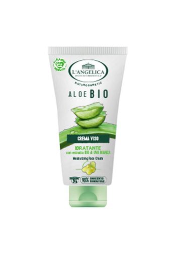 L'Angelica L'Angelica Aloe Bio Crema Viso Idratante + Uva Bianca