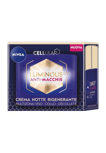 NIVEA Cellular Luminous630 Anti-Macchie Crema Notte Rigenerante