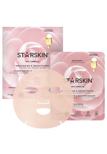 STARSKIN® 100% Camellia Nourishing & Brightening 2-Step Oil Sheet Mask