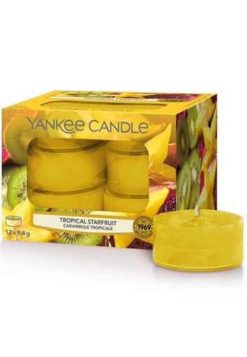 Yankee Candle, Yankee Candle Candele Tea Light e Sampler Candela (872.0 g)