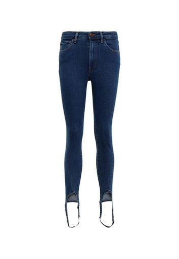 Jeans Skinny Stirrup a vita alta