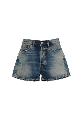 Shorts di jeans Carter a vita alta