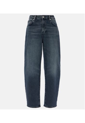 Jeans tapered Jayne a vita alta