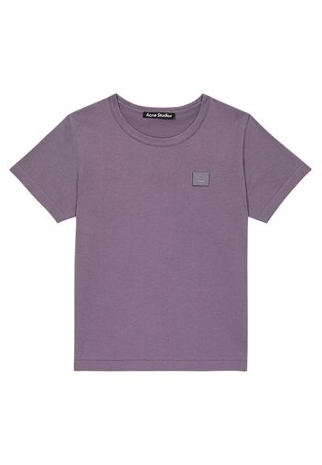 T-shirt Mini Nash Face in jersey di cotone