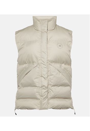 Gilet imbottito con logo