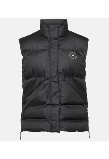 Gilet imbottito con logo