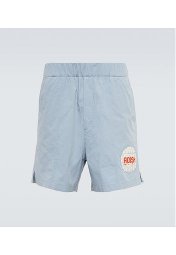 Shorts in misto cotone con logo