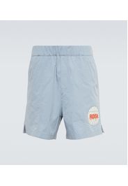 Shorts in misto cotone con logo