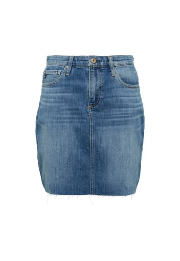 Minigonna di jeans Erin a vita alta