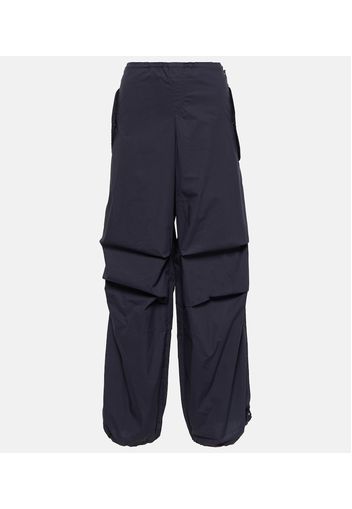 Pantaloni cargo in cotone