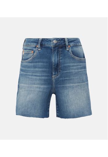 Shorts di jeans Ex-Boyfriend a vita alta