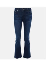 Jeans flared Jodi Crop a vita alta