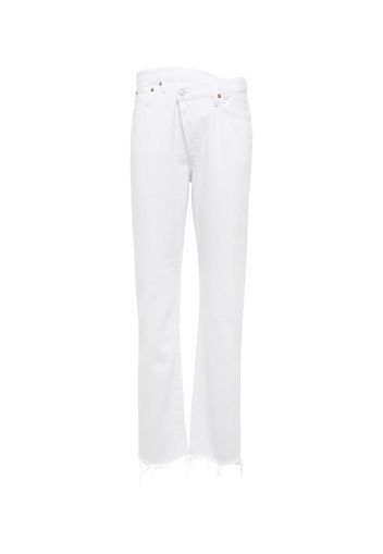 Jeans regular Criss Cross a vita alta