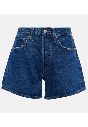 Shorts di jeans Parker Long a vita alta