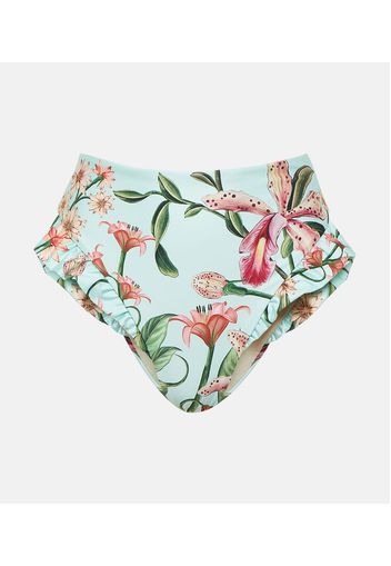 Slip bikini con stampa