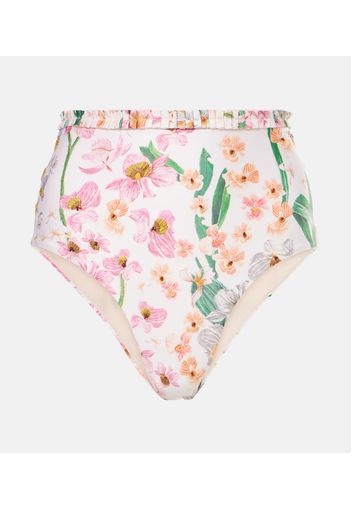 Slip bikini Nopal Jardinera a vita alta