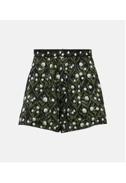 Shorts Toronjil in jacquard a vita alta