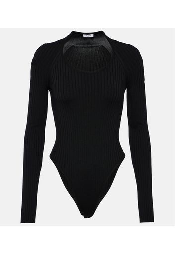 Alaïa Body in maglia a coste