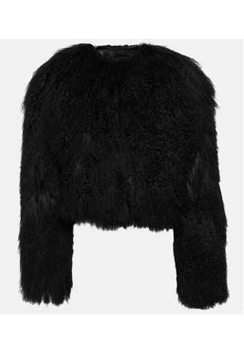 Alaïa Giacca cropped in shearling