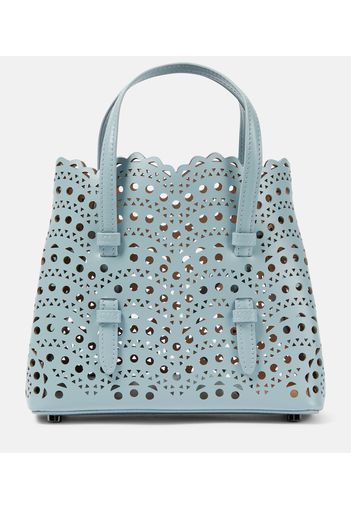 Alaïa Borsa Mina 20 Vienne Wave in pelle