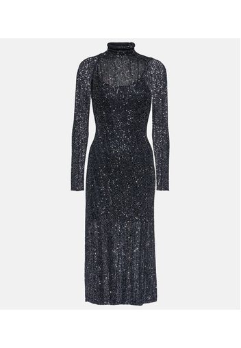 Alaïa Abito lungo con paillettes