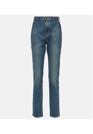 Alaïa Jeans slim a vita alta