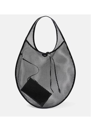 Alaïa Borsa a spalla One Piece XL in mesh